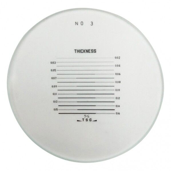 スケールルーペ目盛板10X用