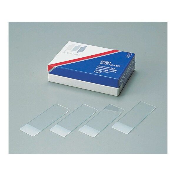 フロストスライドグラス 水縁磨 2-152-05 100枚