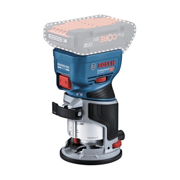 ボッシュ株式会社 (Bosch Corporation) コードレストリマー 92×168×95mm ブルー GKF18V-8 1台
