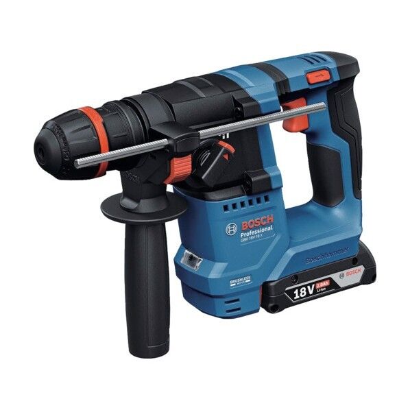 ボッシュ株式会社 (Bosch Corporation) 18Vコードレスハンマードリル 254×101×202mm ブルー GBH18V-18X 1台...