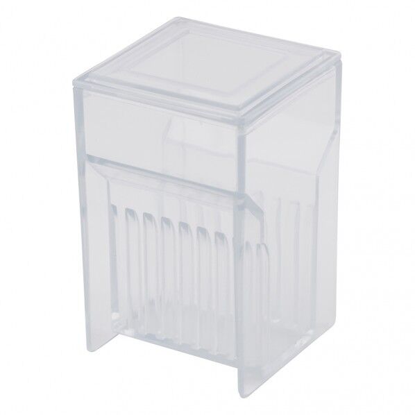 TPX染色バット(PMP製) タテ型 8枚用 2-3028-01 1