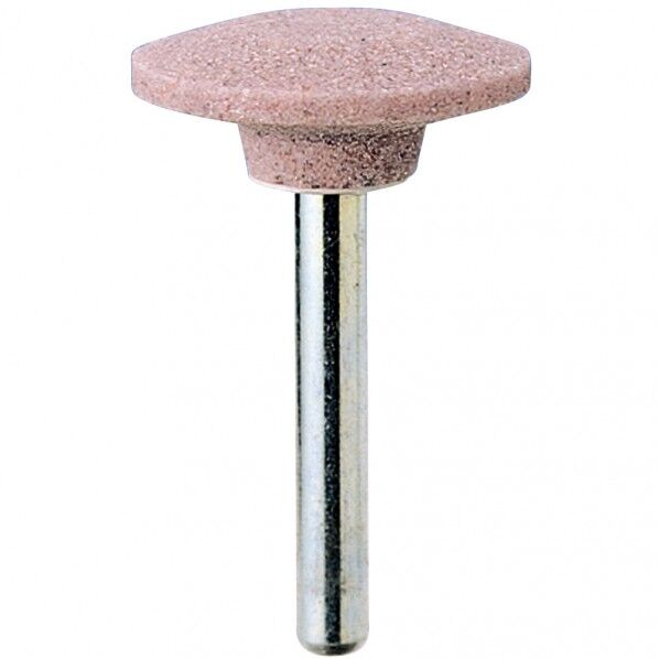 ヤナセ ビトリファイド軸付砥石 PA(ピンク) ソロバン 13x3x3 #80 P133U 1点×10本...