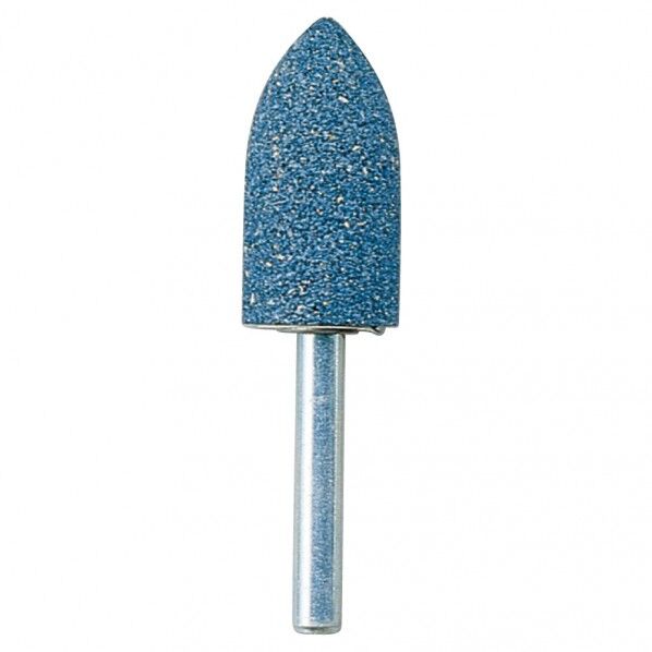 ビトリファイド軸付砥石 A(グレー) 砲弾 19x38x6 #36 GA19386-FO 1点x5本