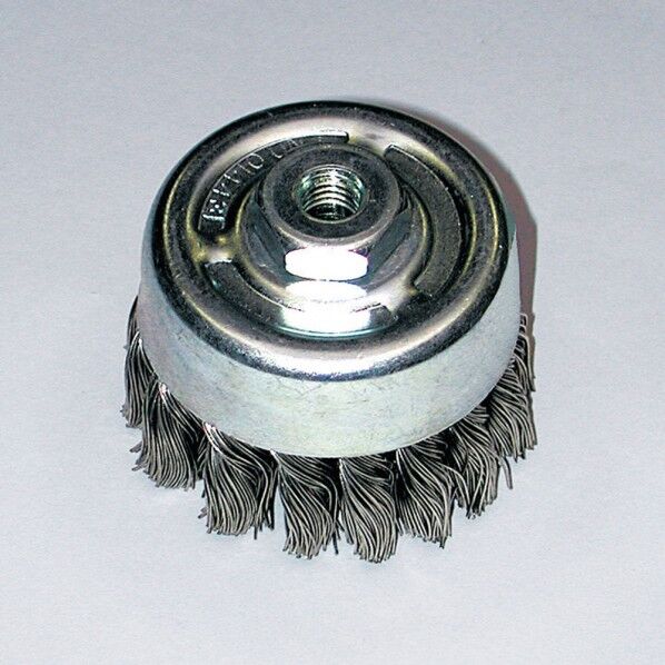 ステンレスヒネリカップブラシ