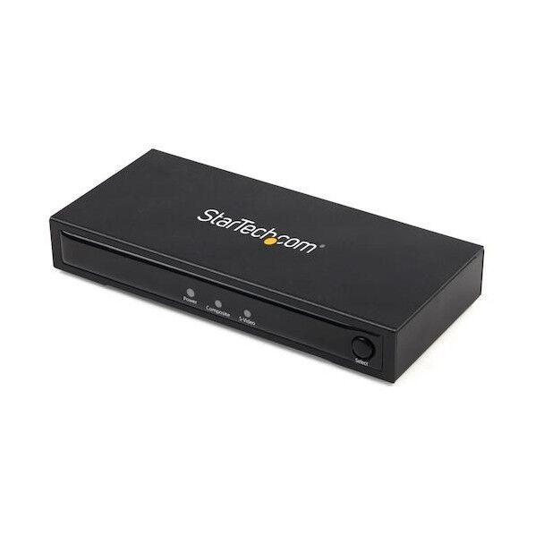 STARTEC.COM社 ディスプレイアダプター/RCAコンポジット・Sビデオ - HDMI/720p/ビデオ 変換 コンバーター VID2HDCON2 1個