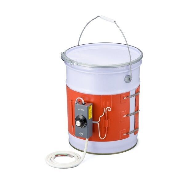  簡易型ペール缶用ヒーター(カーブ) EGO:30～110℃付 200V  560W  860×200 EPCHC200860-EGO2 1点