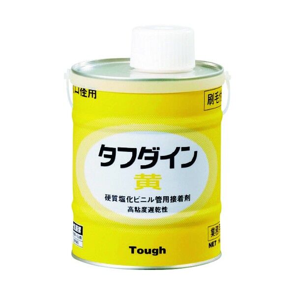 塩ビ用接着剤 タフダイン黄 3KG KI3KG 1点