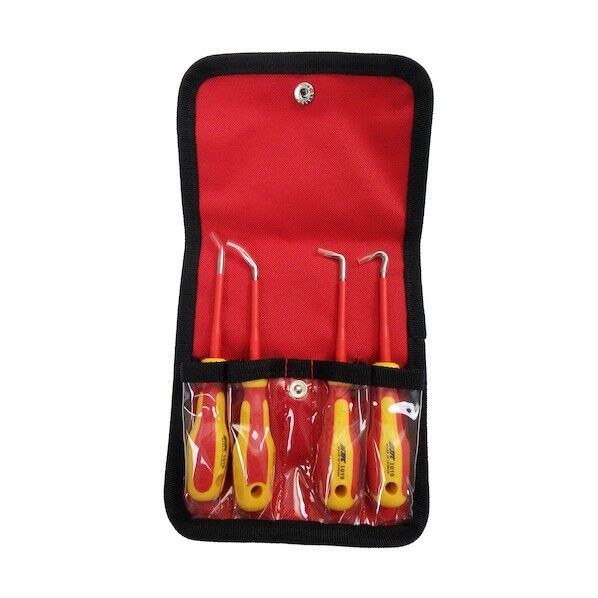 JTC Auto Tools 4PCS 絶縁オイルシールフックセット JTCI019 1セット