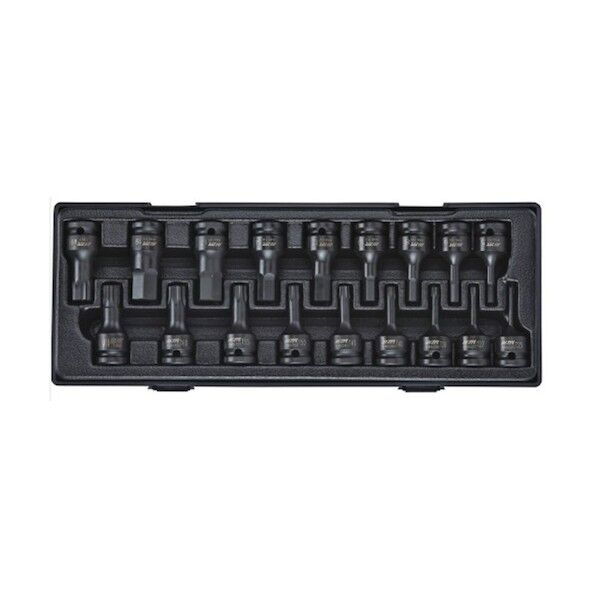 JTC　Auto　Tools 12.7mm 18PCS インパクトビットソケットセット JTCK4181   1セット