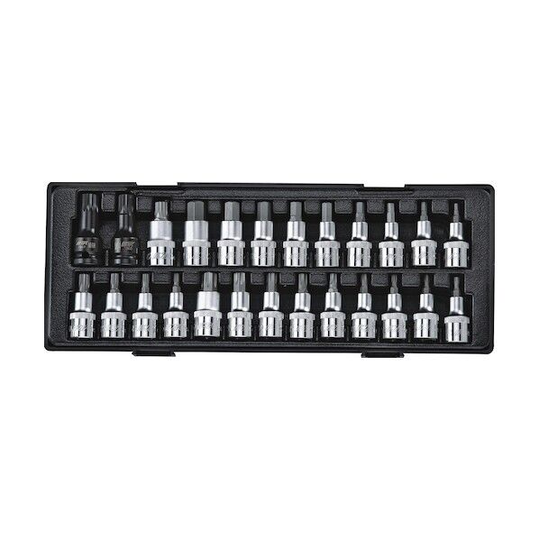JTC Auto Tools 12.7mm 25PCS ソケットビットセット JTCK4251 1セット...