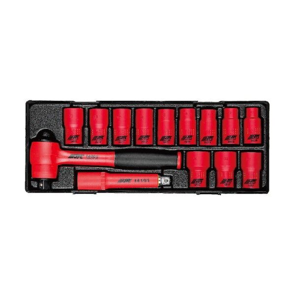 JTC Auto Tools 14PCS 絶縁ソケットセット 12.7mm JTCK9141   1セット
