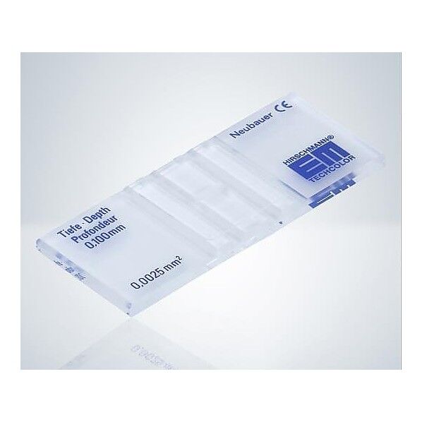 カウンティング・チェンバー(血球計算盤)COUNTINGCHAMBER［8100104］改良ノイバウエルスタンダード 2-5390-02 1