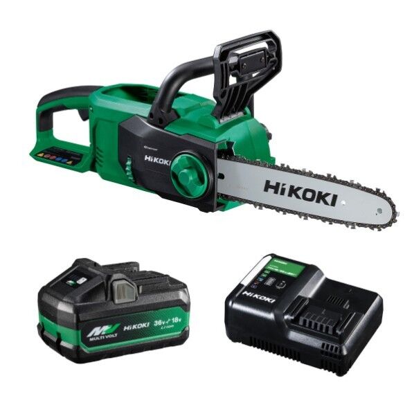 HiKOKI(ハイコーキ) 36V チェンソー フルセット(電池1個) ガイドバー300mm CS3630DB(XPZ) 1台...