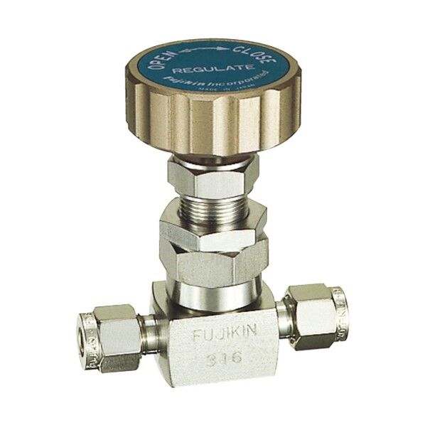 フジキン SUS鋼製ニードルバルブ 4.9MPa FUE-95 FINE series PURE FUE-95-6.35 1点