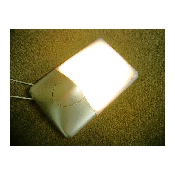 カーク産業 LAVA LEDルームランプ(シルバー) 160×100×45mm シルバー 0358-LED/V 1個