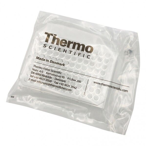 マイクロウェルプレート(96ウェルプレート)［262162］U底(フタなし)・γ線滅菌済 86×128mm 2-5471-01 1個