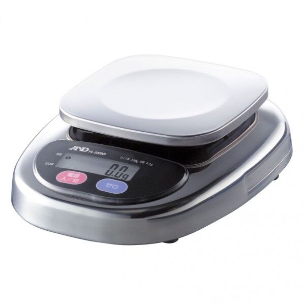 防水電子天秤HL-300WP 2-6203-01 1