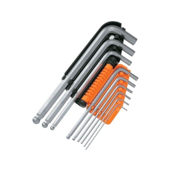 ボールポイント六角棒レンチ 2-7771-01 9本組