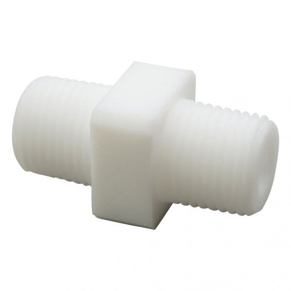 アズフロン(R)ニップル ストレートタイプ 同径 R1/8×1/8 2-727-01 1