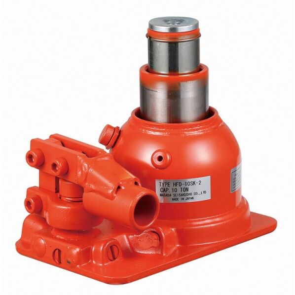 二段式油圧ジャッキ 低床