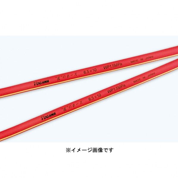 TOGAWA 匠のエアホース 6.5×10m 6.5×10mm×10m 1個