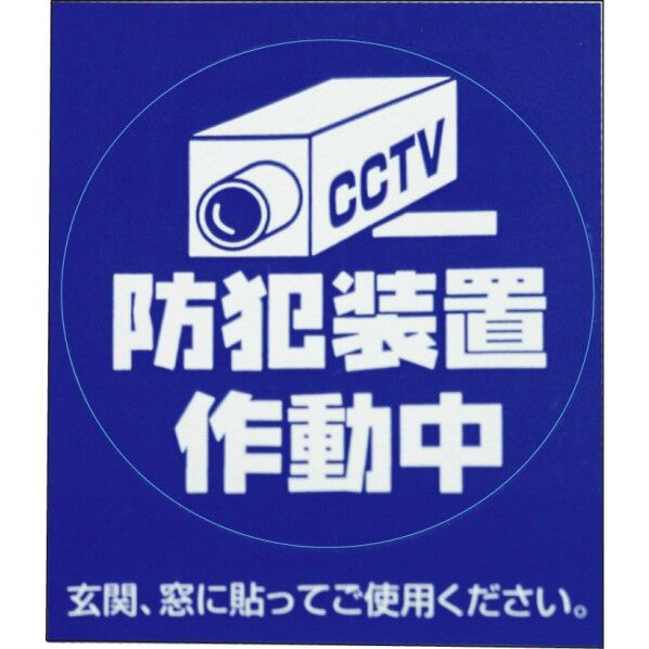 BS-816防犯シール「カメラ」S