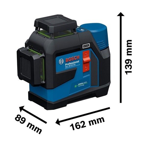 レーザー墨出し器 GLL90-33XG 1台