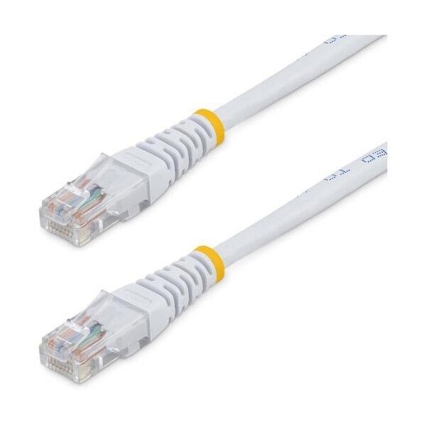  カテゴリ5e LANケーブル/30cm/ホワイト/RJ45コネクター/標準タイプ/CAT5e M45PATCH1WH 1本...