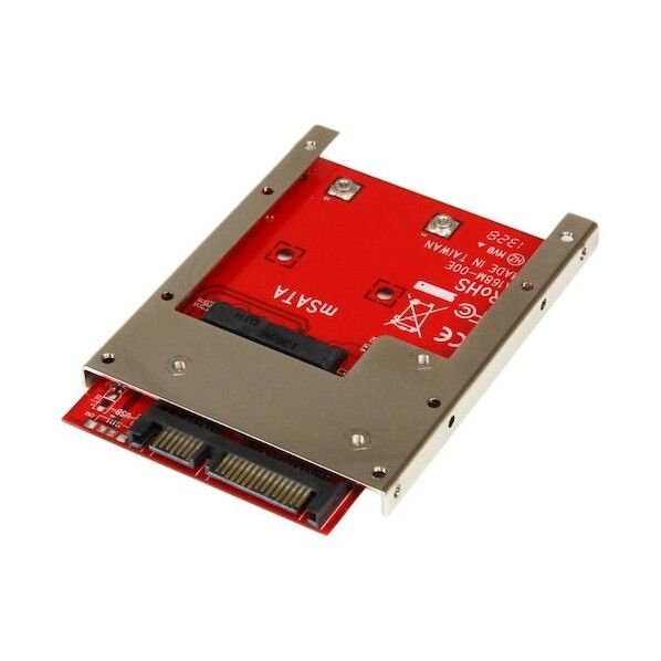 mSATA SSD - 2.5インチSATA変換アダプター/オープンフレーム/7mm SAT32MSAT257 1個...
