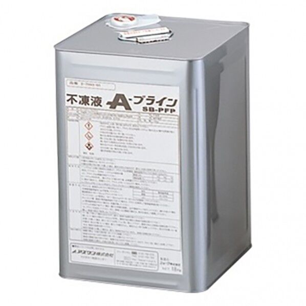 不凍液(A-ブライン) ピンク色透明液体 18kg 2-7993-01 1