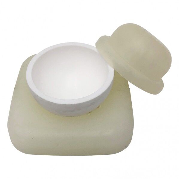 アルミナ乳鉢(鏡面仕上げ) φ80×35mm 2-8152-01 1