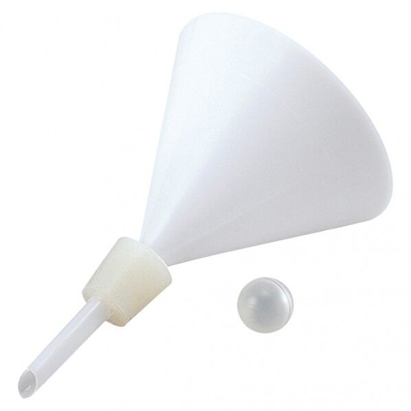 廃液用ロート(フロート式蓋付き・一斗缶用)