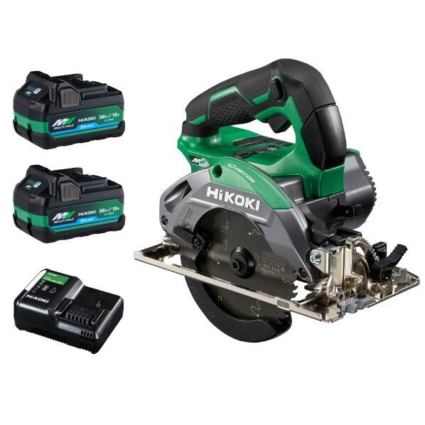 HiKOKI(ハイコーキ) 36V リフォーム用丸ノコ フルセット 125mm C3605DB(SK)(2XPSZ) 1台