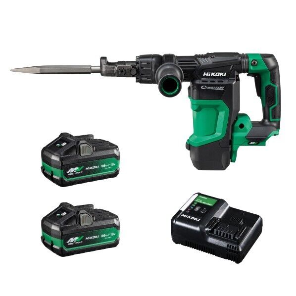 36V 充電式 ハンマ 六角シャンク仕様 フルセット