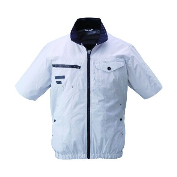  圧倒的に冷える「冷蔵服4 半袖」 3L シルバーグレー TKWE25SGY3L 1セット
