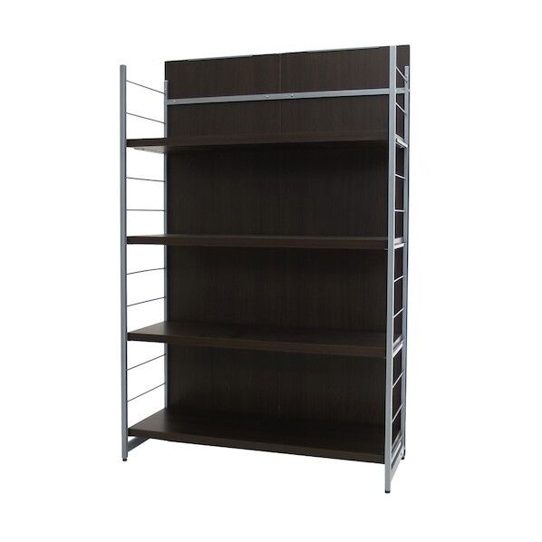 間仕切り収納ラック 幅120cm ブラウン R-120P BR 1点