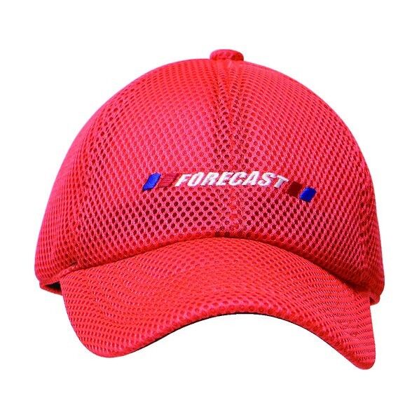 カジメイク 6507 オールメッシュキャップ ライトレッド フリー ライトレッド 6507-42-F 1個