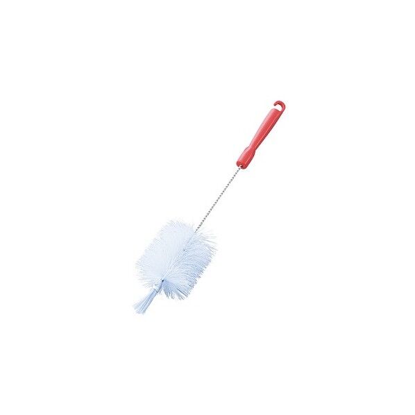 柄付ボトルブラシ中 ブルー φ90×460mm 2-8925-01 1