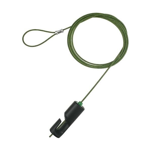 フクイキンゾクコウゲイ ミニワイヤー自在FIT ブラック/グリーン 径1．3mm 長さ0．5m 1071-KG 1071-KG 1本