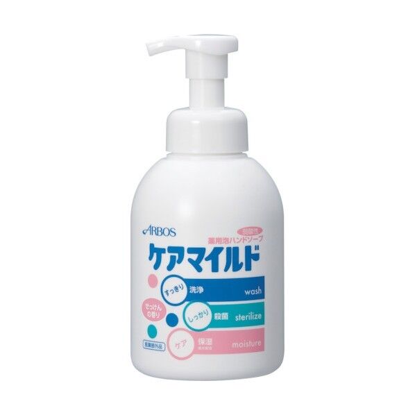  アルボース 薬用泡ハンドソープ ケアマイルド せっけんの香り 500mL 4670100 1点