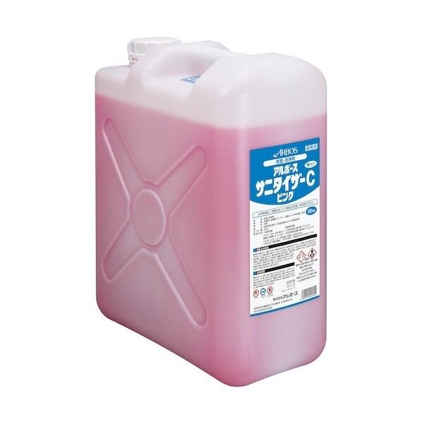 アルボース サニタイザーCピンク 20kg 14472 0