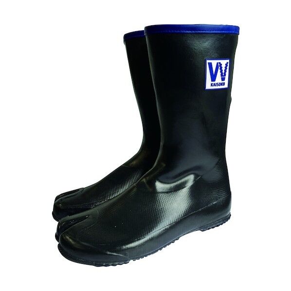 アトム 快足ゴムタビWS ブラック 472-S 1足