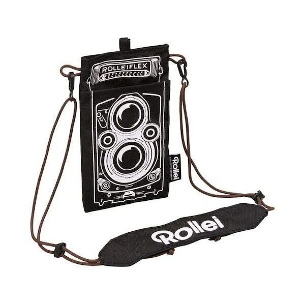 Rollei スマホポーチ ROLLEIFLEX ブラック ブラック ROLLEIPOUCHBK 1個