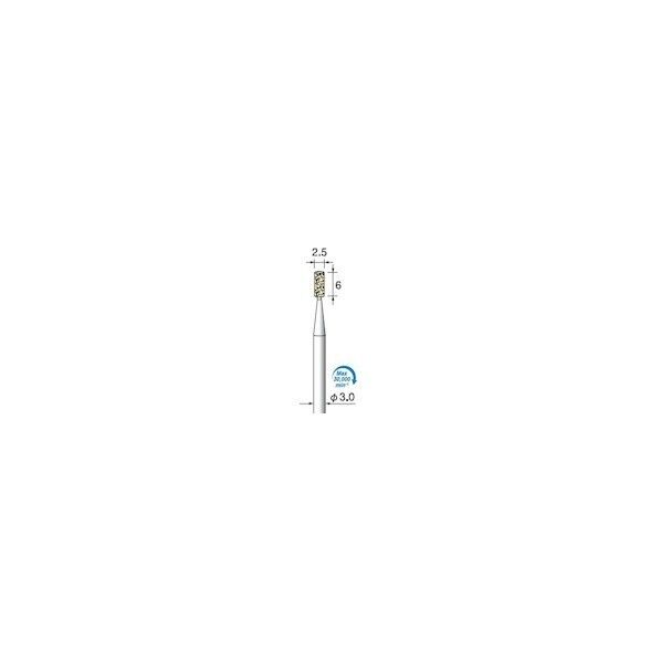 アルゴフアイルジャパン 軸付フェルトバフハード Φ2.5X6 Φ3.0軸 FB219 1本