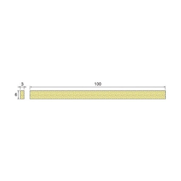 フィニッシュスティック砥石硫黄含侵＃400 HT231 1本