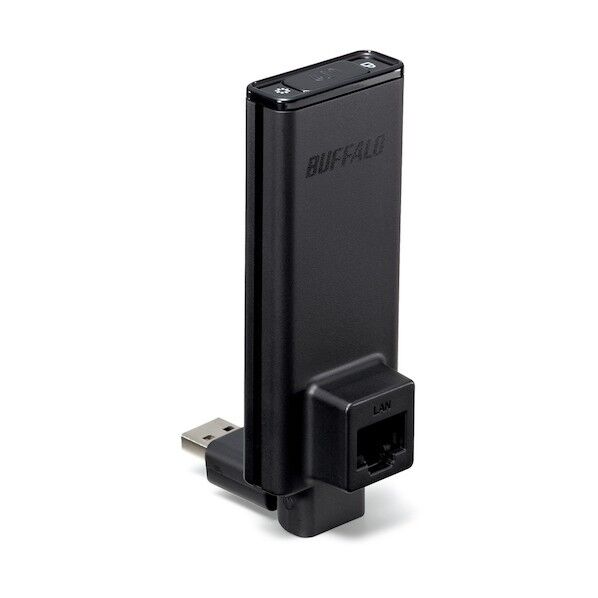 エアステーション 11n/a/g/b 300Mbps 簡単無線LAN子機 WLI-UTX-AG300C 1点...