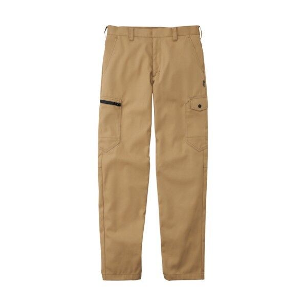 ユニセックスノータックカーゴパンツ キャメル WS RP6909-5-WS 1着