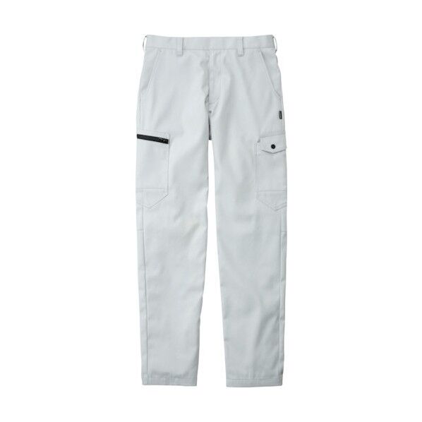 ユニセックスノータックカーゴパンツ シルバーグレー S RP6909-32-S 1着