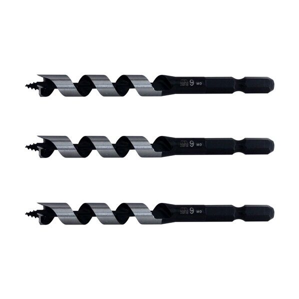 スターエム ショートビット 9mmセット 9mm(3本) 5-S090 3本組...