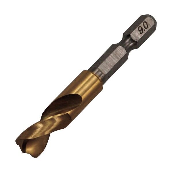 イチネンアクセス［ツール］ ＃26860 六角軸ショートトﾞリル 9.0mm 9.0mm 1本